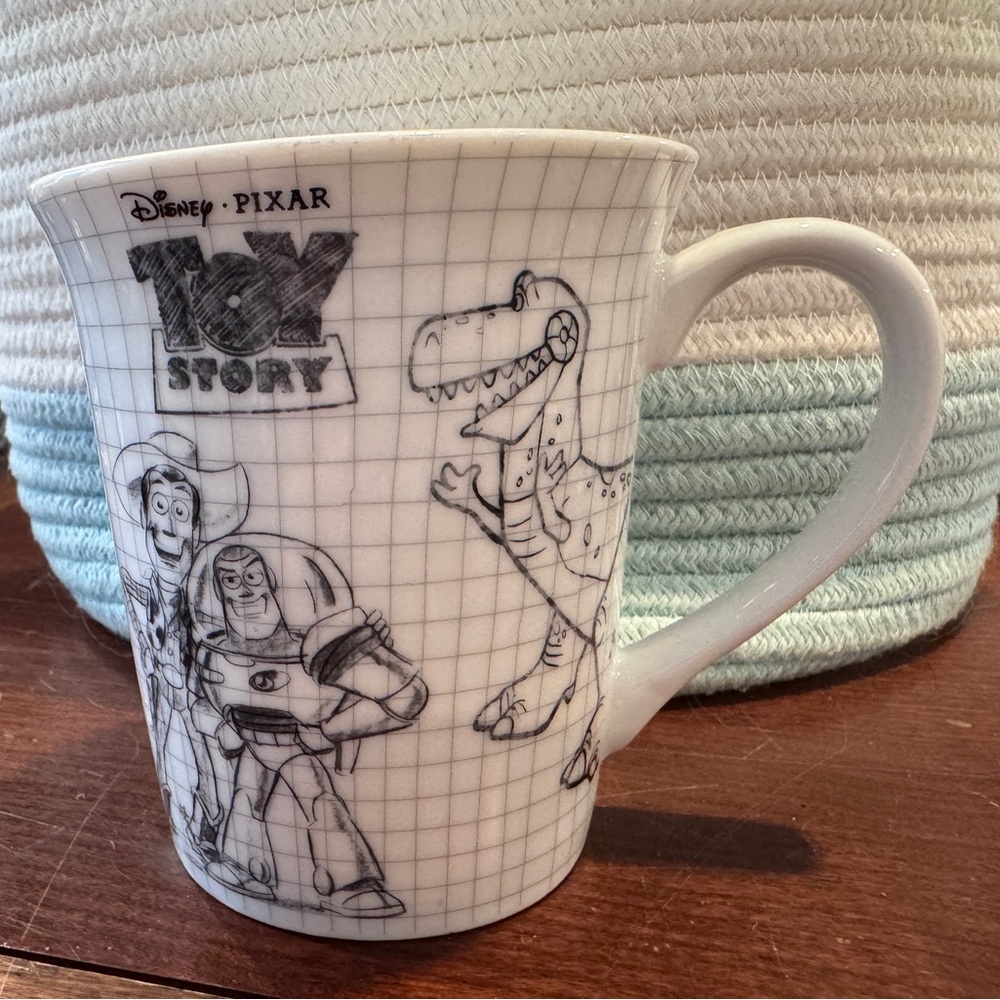 Disney Pixar Toy Story Sketch Mug - White